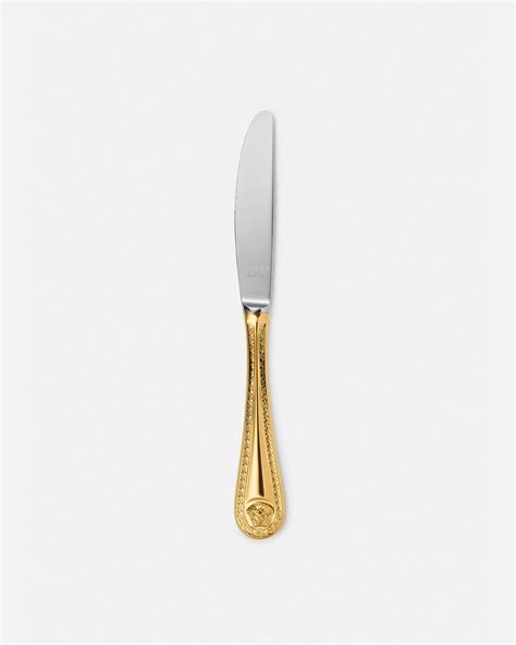 versace medusa cutlery|versace home kitchen knives.